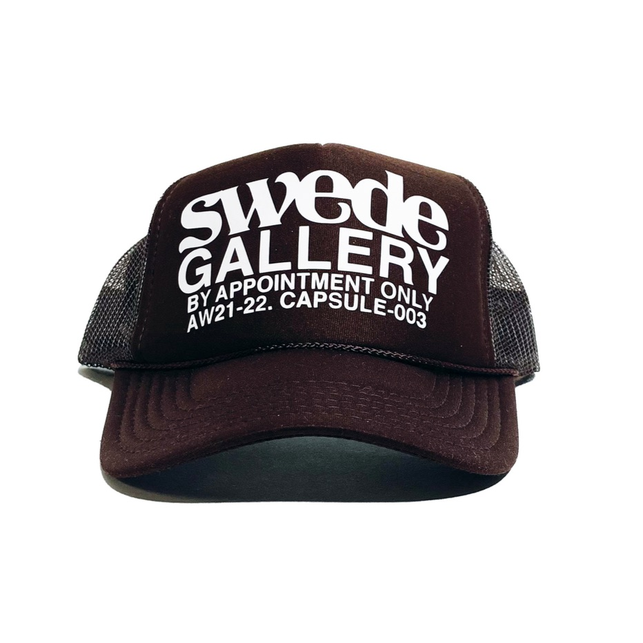 SWEDE GALLERY - CAPSULE 003 HAT | CHOCOLATE